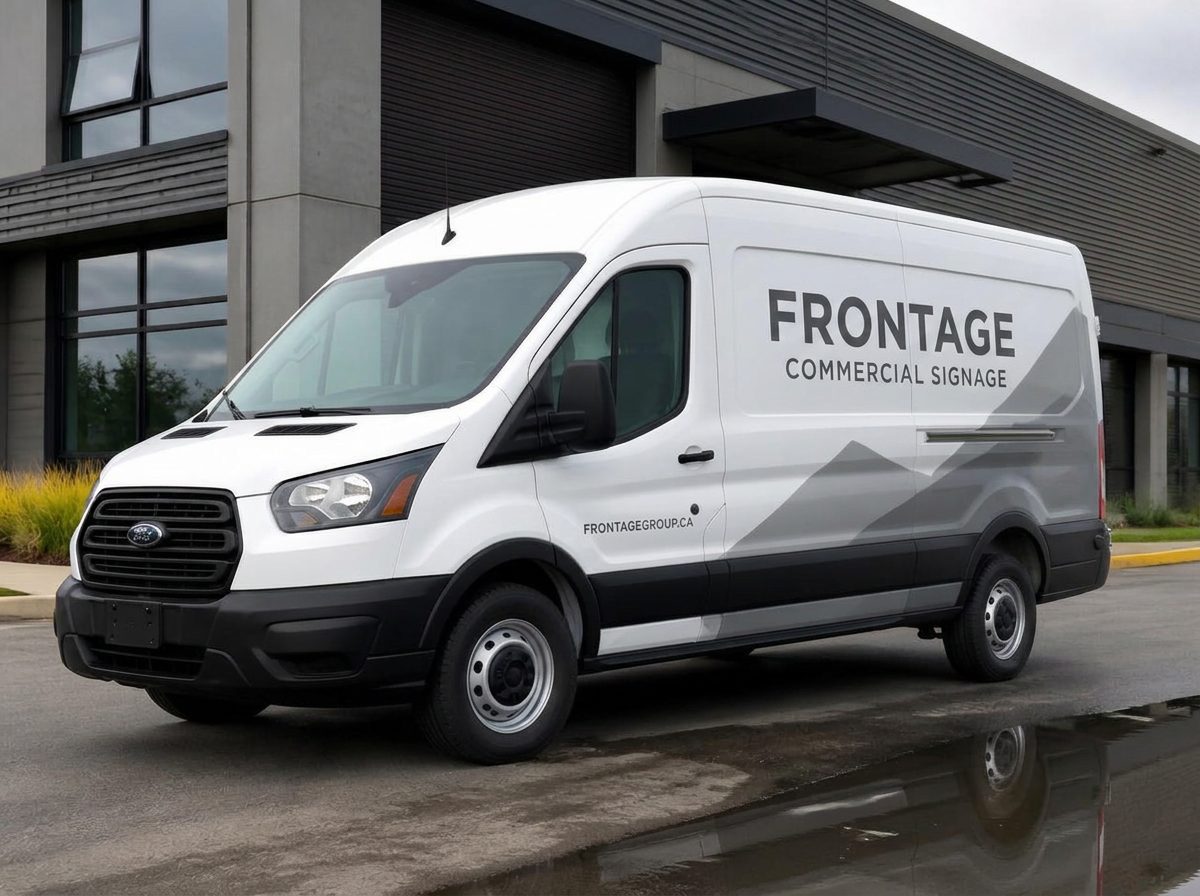 Frontage vehicle graphics concept